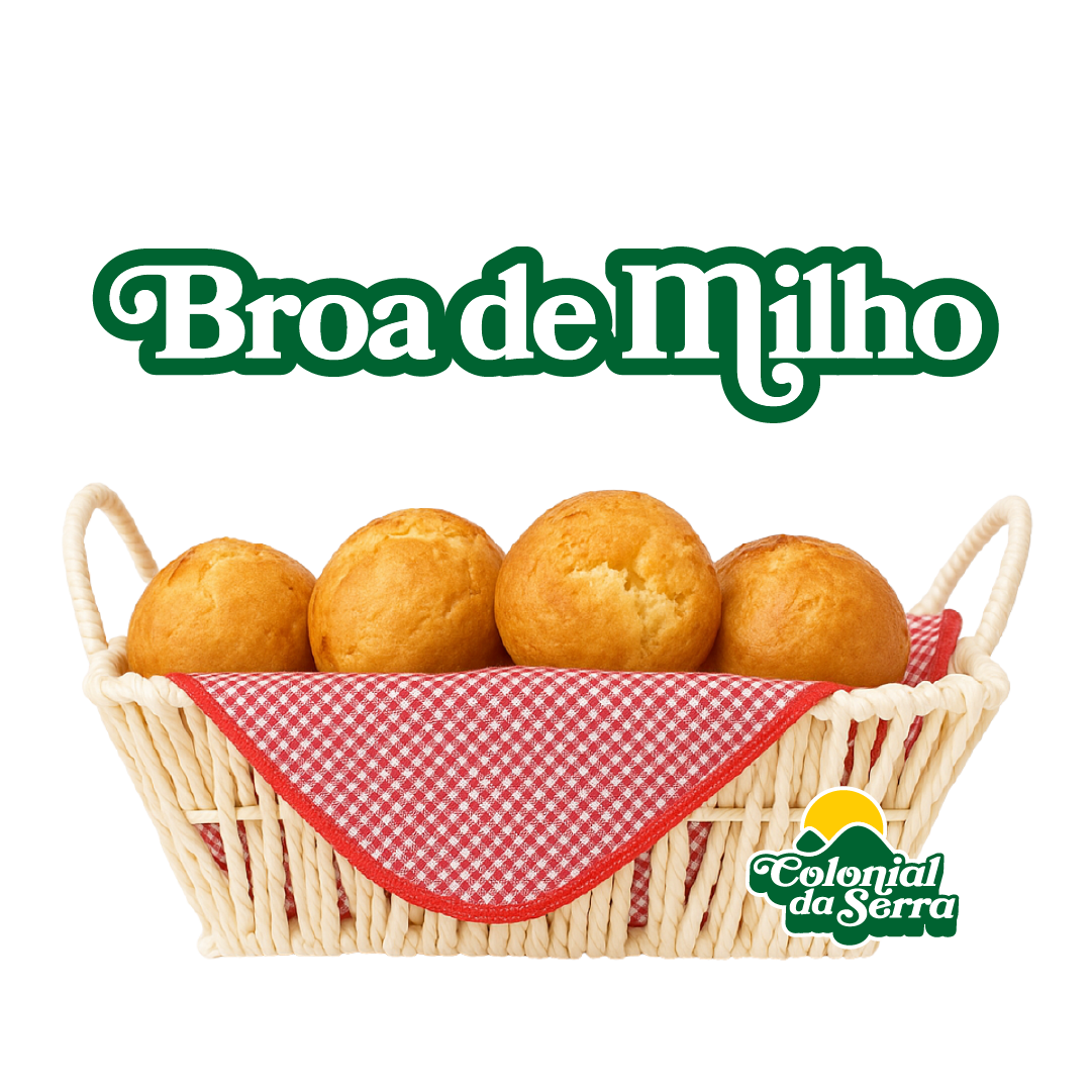 broa de milho congelada
