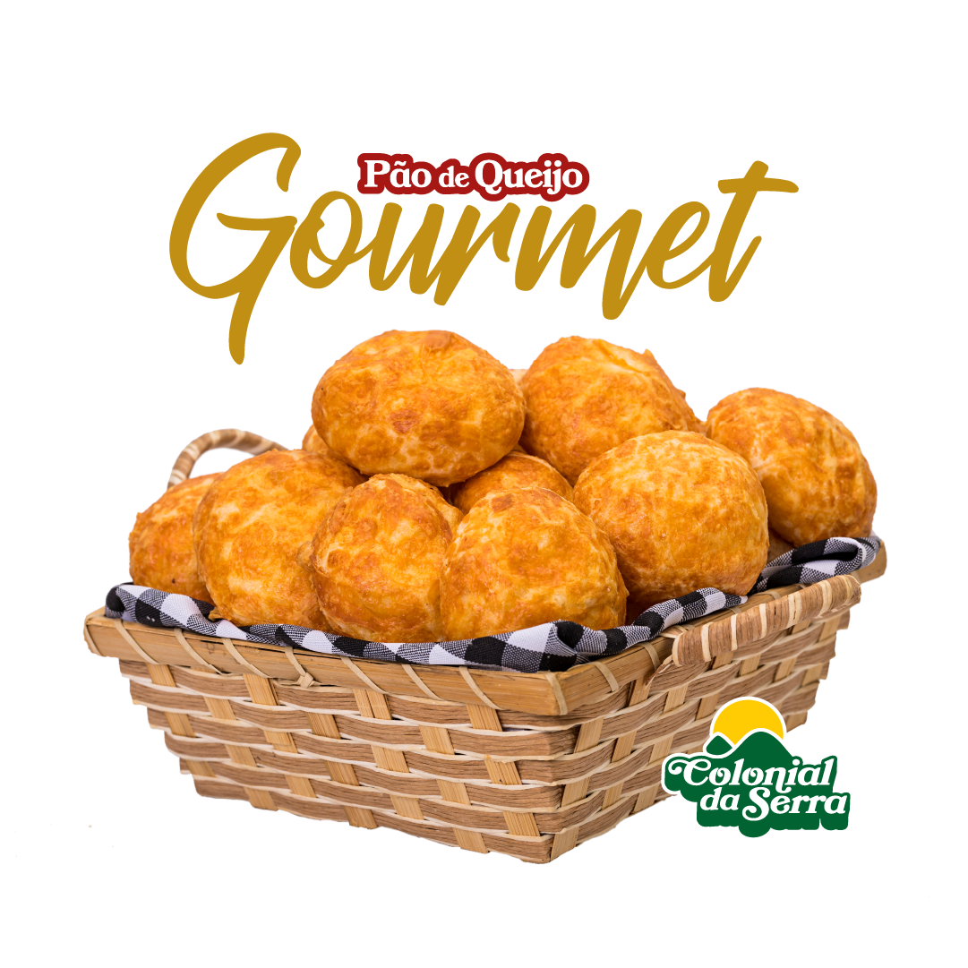 pão de queijo congelado gourmet empanado parmesão