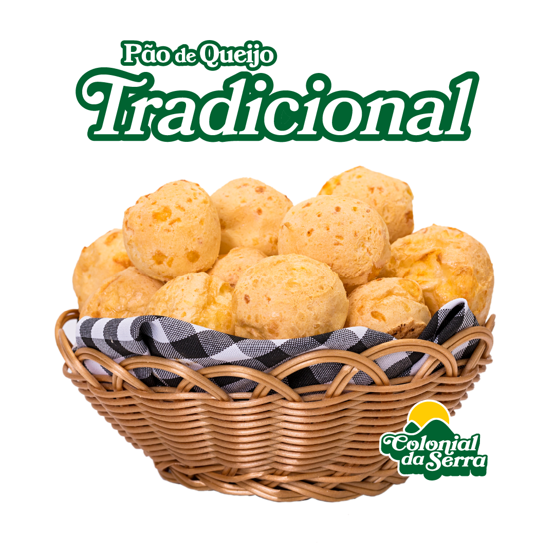 pão de queijo tradicional congelado